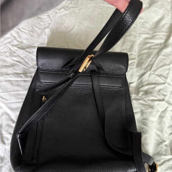 Tory Burch Black Minimalist Backpack - Picture 7 of 10